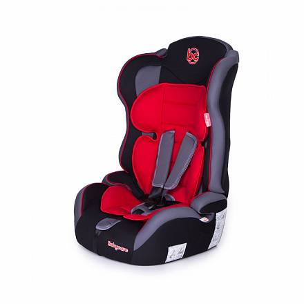 Детское автомобильное кресло Upiter Plus, черно-красное, I/II/III  